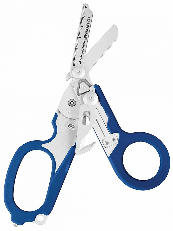 Ножницы-мультитул Leatherman Raptor синие, фото 1