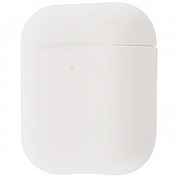 Чехол Silicone Case Slim for AirPods 2 white