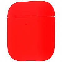 Чехол Silicone Case Slim for AirPods 2 red