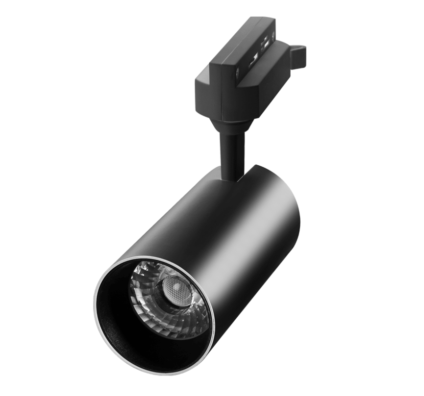 Светильник трековый LED 0725 25Вт 4000K 24° IP40 чорний