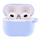 Чехол Silicone Shock-proof case for Airpods 3 lavender gray, фото 3