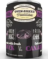 Беззерновые консервы Oven-Baked Tradition Dog Duck для собак с уткой 354 г