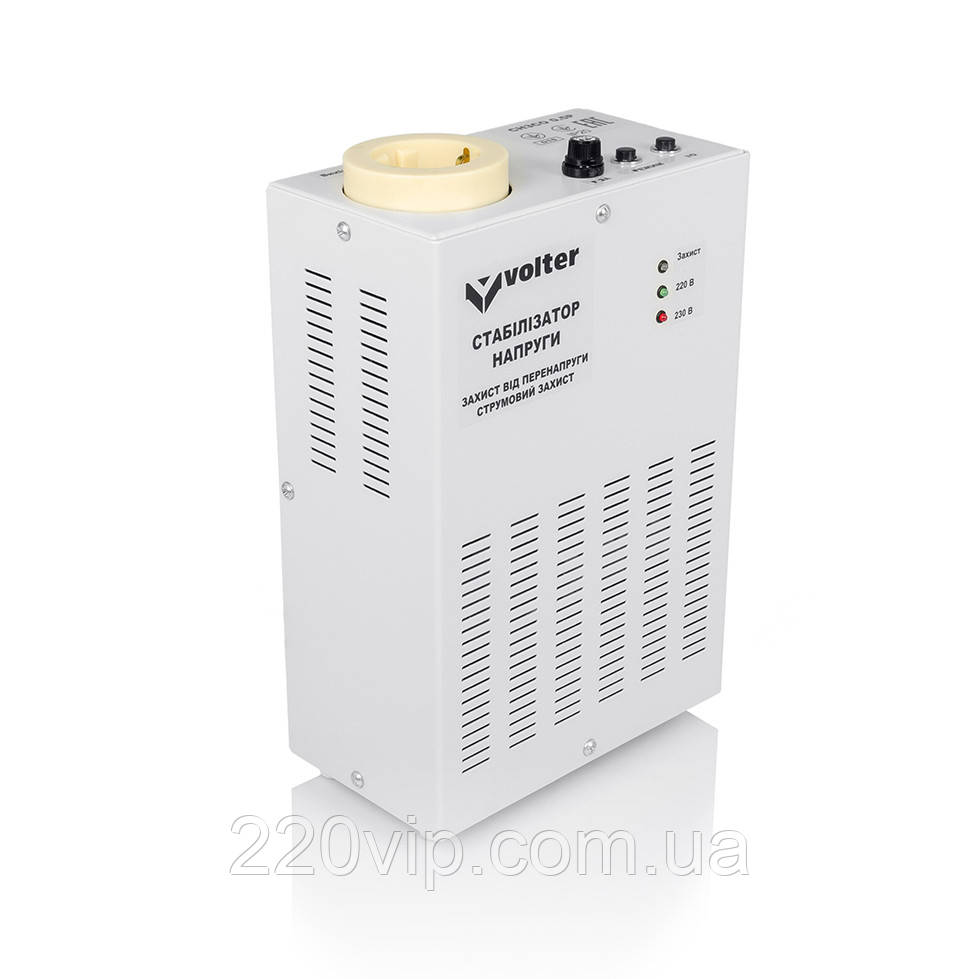 Стабілізатор напруги VolterTM-1 р, релейний перетворювач вольтер 1 кВт, однофазний нормалізатор ±10%