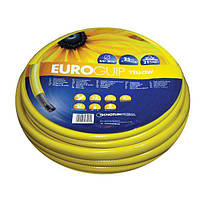 Шланг садовый Tecnotubi Euro Guip Yellow для полива диаметр 1/2 дюйма, длина 25 м (EGY 1/2 25)