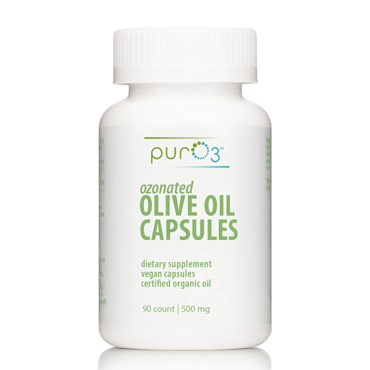 PurO3 Ozonated Olive Oil Capsules / Озонована оливкова олія 500 мг 90 капсул