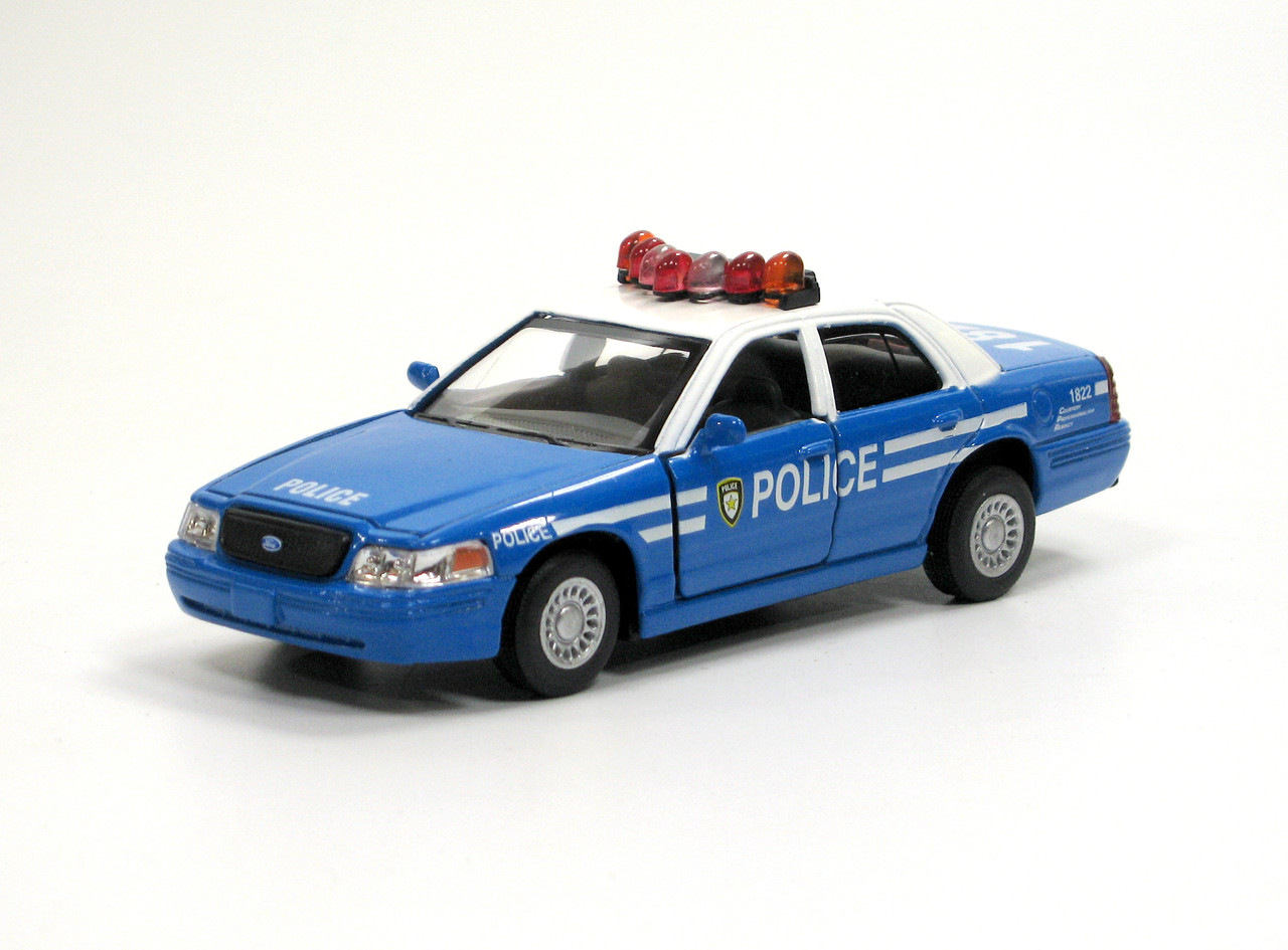 Машина металева KT5342A FORD Crown Victoria Police Interceptor (Blue)
