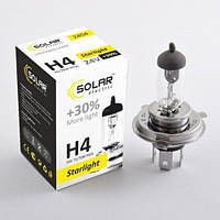 Галогенная лампа H4 SOLAR Starlight 24V 75/70W +30% (1 шт.)