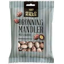 Мигдаль у глазурі Toms Guld Knas Dronning Mandler Med Lakrids 220g