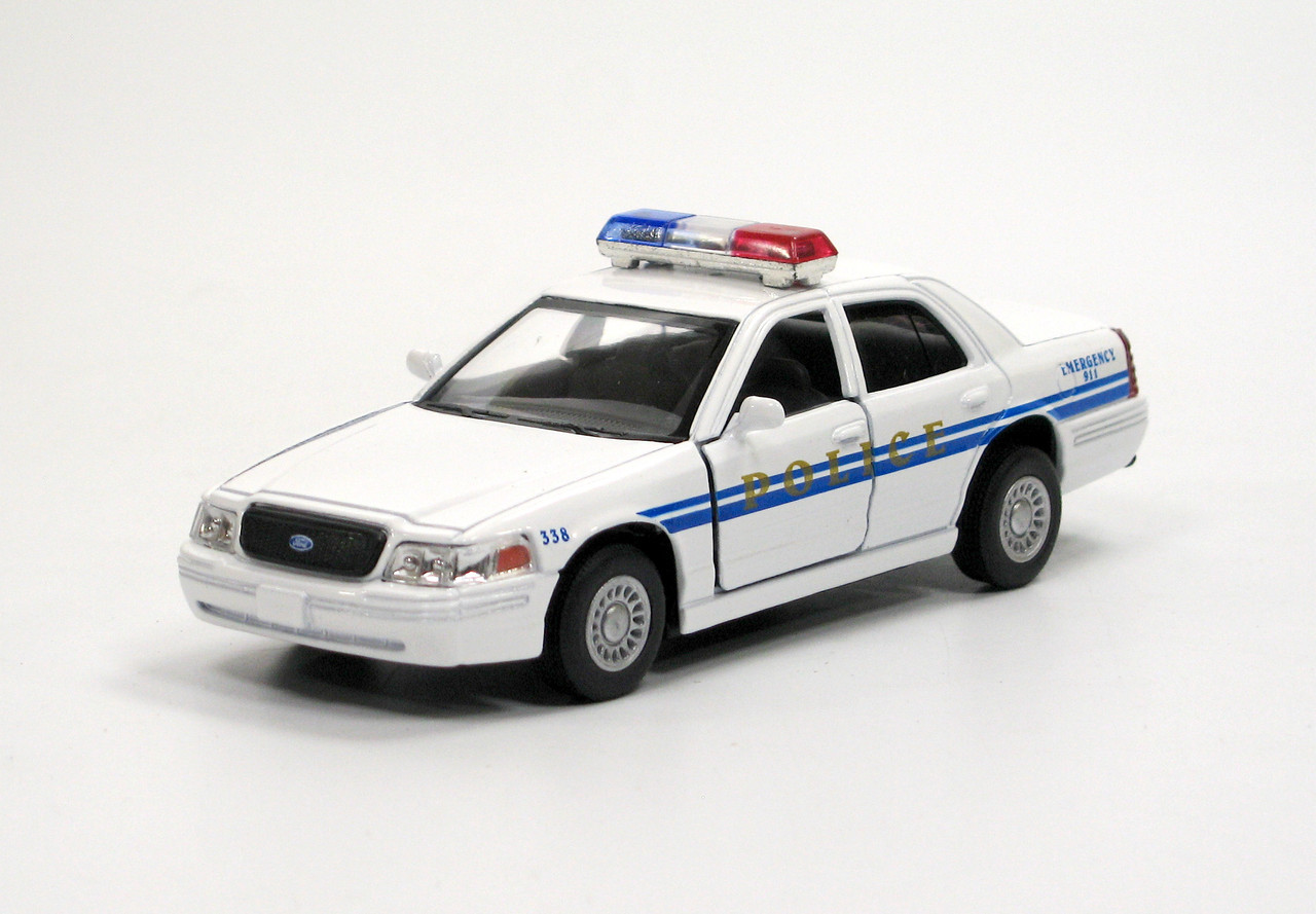 Машина металева KT5342 FORD Crown Victoria Police Interceptor (White)