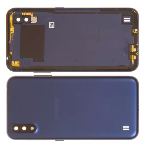 Задня панель корпусу для смартфону Samsung A015 Galaxy A01, синя