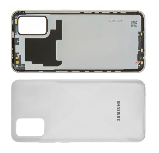 Задня панель корпусу для смартфону Samsung A025F/DS Galaxy A02s, біла