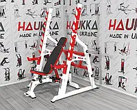 Комплект лавка и стойка HAUKKA NS514 GR line Белый