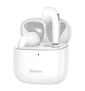 Навушники вкладиші безпровідні з мікрофоном Baseus Bowie E8 Bluetooth в кейсі Білий (NGE8-02)