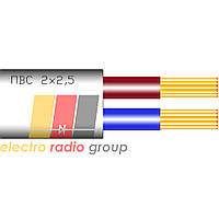 Провід електричний ПВС 2х2,5