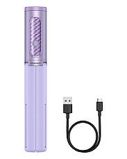 Монопод-трипод (селфіпалка) Baseus Traveler Bluetooth Фіолетовий (ZPBL000005), фото 5