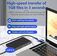 SATA для HDD 2.5" Зовнішня кишеня Blueendles MR23F USB 3.0 Original, фото 10
