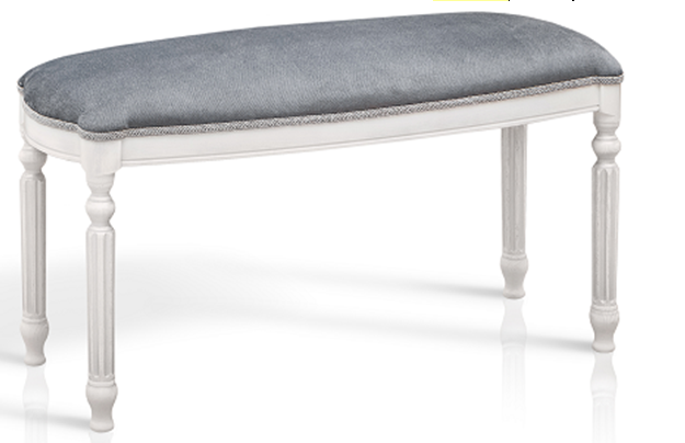 Банкетка Сицилія 90 см (біла), фото 1