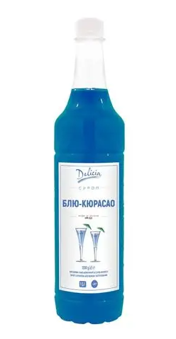 Сироп Delicia Блю Кюросао 1 л (ПЕТ)