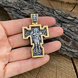 Православний хрестик з позолотою, фото 5