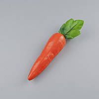 Морква штучна муляж, 21 см