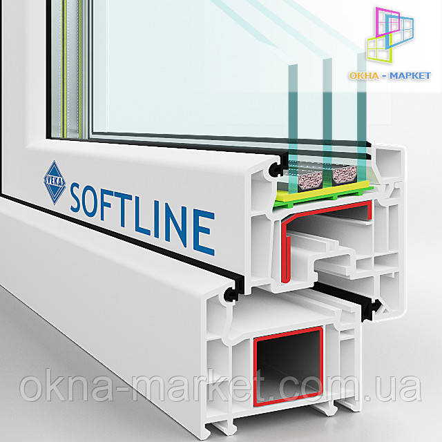 Вікна Veka Softline недорого (098) 777-31-49