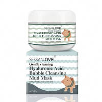 Маска для лица SERSANLOVE Hyaluronic Acid Bubble Mask Cleansing Mud 100 г