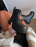 Женские зимние ботинки Balenciaga Strike Black Boots 39 (25.5см)