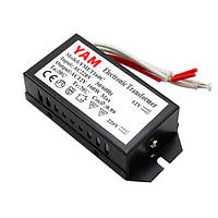 Трансформатор 220 В-12 В 160 Вт для галогенних ламп YMET160C електронний 2012-01529