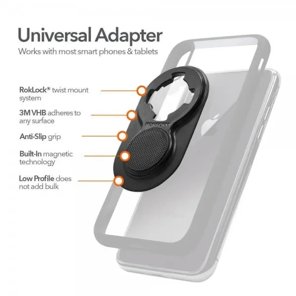 Адаптер-тримач для телефона Rokform Universal Adapter Phone Mount (334601P)