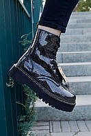 Жіночі черевики Dr. Martens JADON Galaxy Black No Logo (Моннія) 38 (24 см)