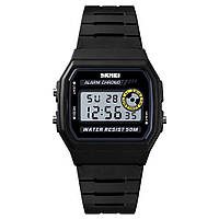 Skmei 1413 черные спортивные часы