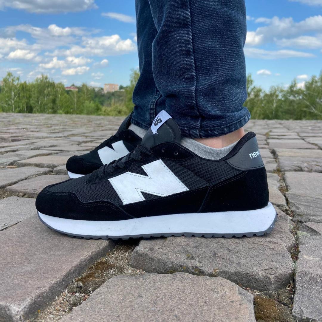 Купить New Balance 237 Black White, цена 2090 грн — Prom.ua (ID#1642603124)