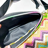 Поясна сумка бананка жіноча, фото 4