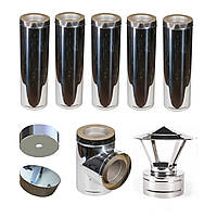 Димохід з нержавійки сендвіч