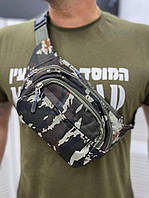 Стильная бананка камуфляж Поясная сумка тактическая военная армейская сумка на пояс камуфляжная (DB-11287)