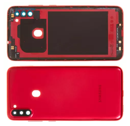 Задня панель корпусу для смартфону Samsung A115 Galaxy A11, Original PRC червоний