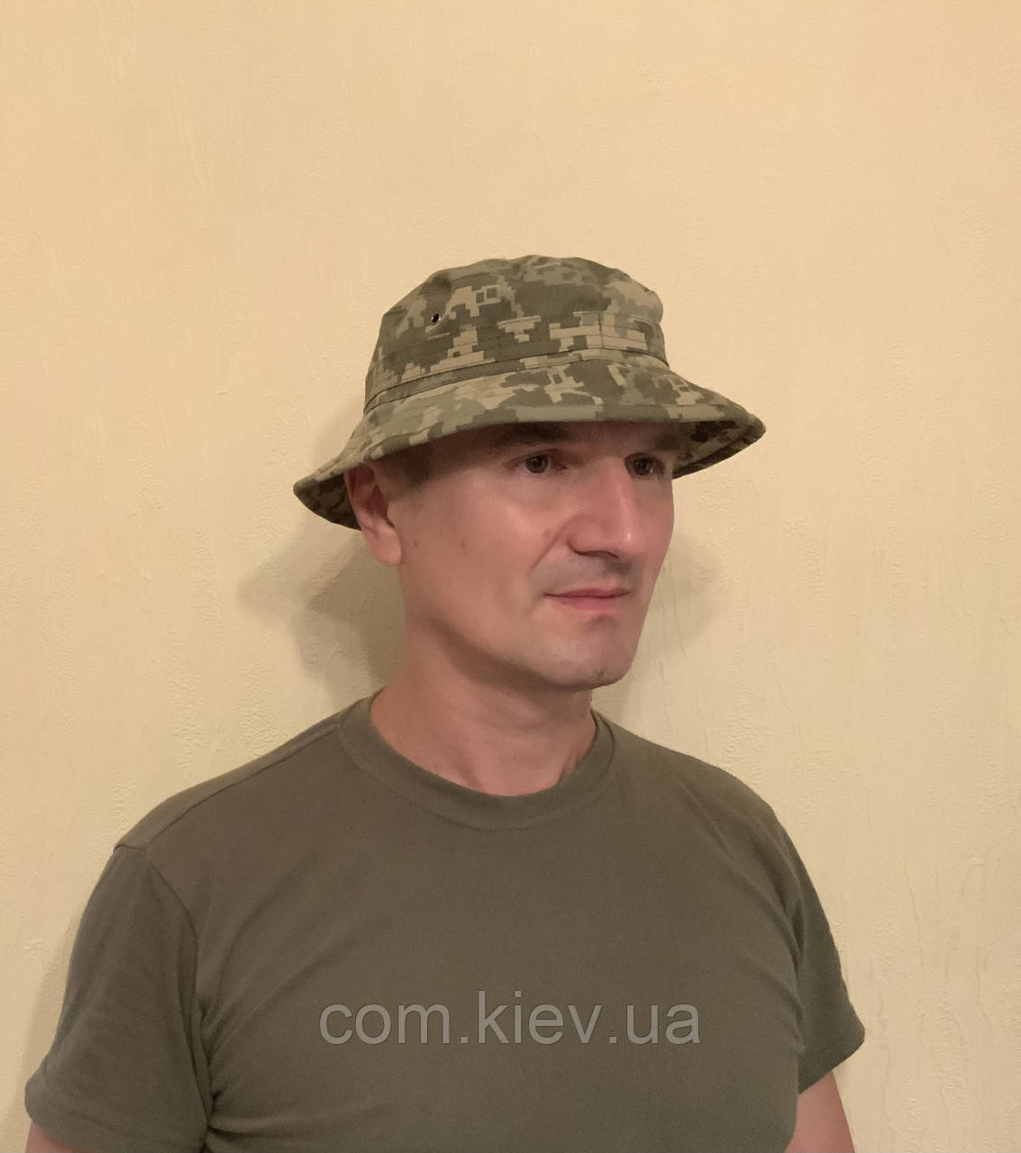 Панама тактична військова піксель ЗСУ, літня, легка, бавовна. Розміри 57—60, фото 1