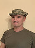 Панама тактична військова піксель ЗСУ, літня, легка, бавовна. Розміри 57—60, фото 2