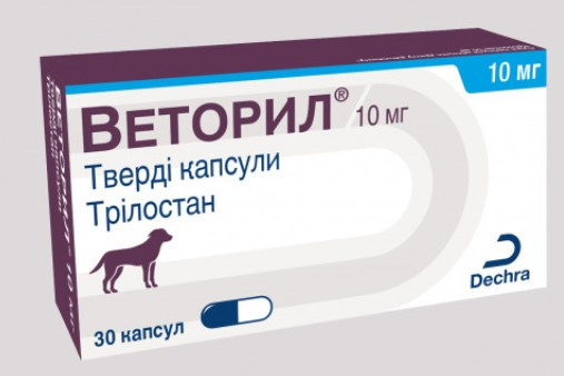 Веторіл 10 мг 30 капсул