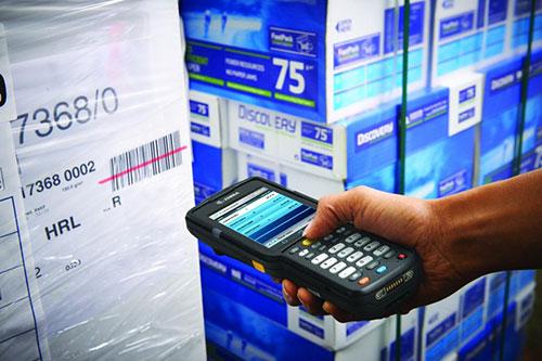 Робота с терміналом Zebra MC3300 на складі Робота ТЗД