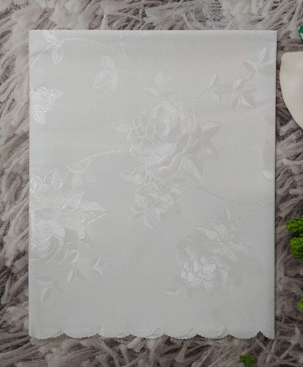 Скатертина 7D полімерна розмір 110*140 см на прямокутний стіл стандарт С-460, фото 1