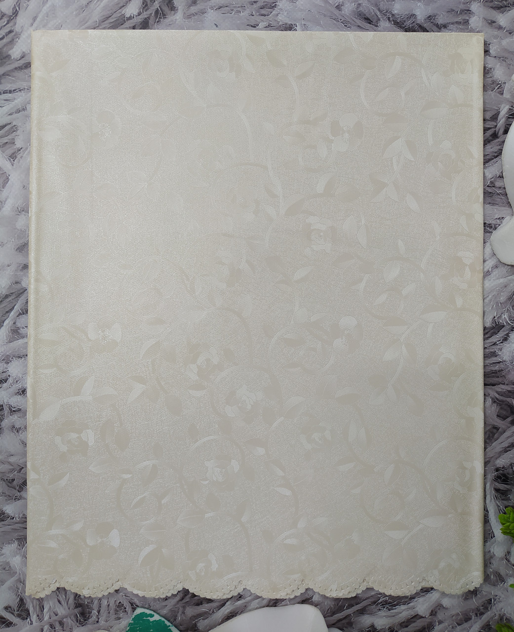 Скатертина 7D полімерна розмір 110*140 см на прямокутний стіл стандарт С-460, фото 1