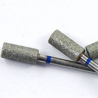 Фреза насадка алмазная ЦИЛИНДР 5,0/11 мм (DFA China) средний алмаз (синее кольцо) MA50