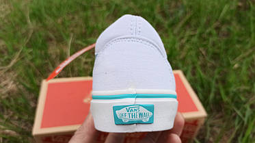 Білі високі тканинні кеди конверси жіночі текстильні Converse high white літні, фото 4