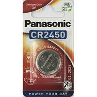 Батарейка Panasonic CR2450/1bl 3V lithium