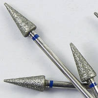 Фреза насадка алмазная ИГЛА 5,0/12,0 мм (DFA China) средний алмаз (синее кольцо) MM50