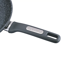 Сковорода Kamille 30 см із гранітним покриттям з алюмінію для індукції й газу KM-4291GR, фото 5