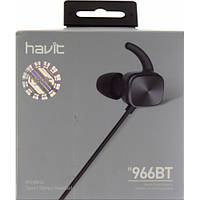 Навушники вакуумні Havit HV-H966BT BT black+мікрофон
