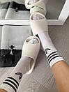 Тапочки чоловічі білі Adidas Yeezy Slide (06494), фото 7