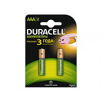 Акумулятори Duracell Ni-Mh (HR-03,750mAh)/блістер 2шт